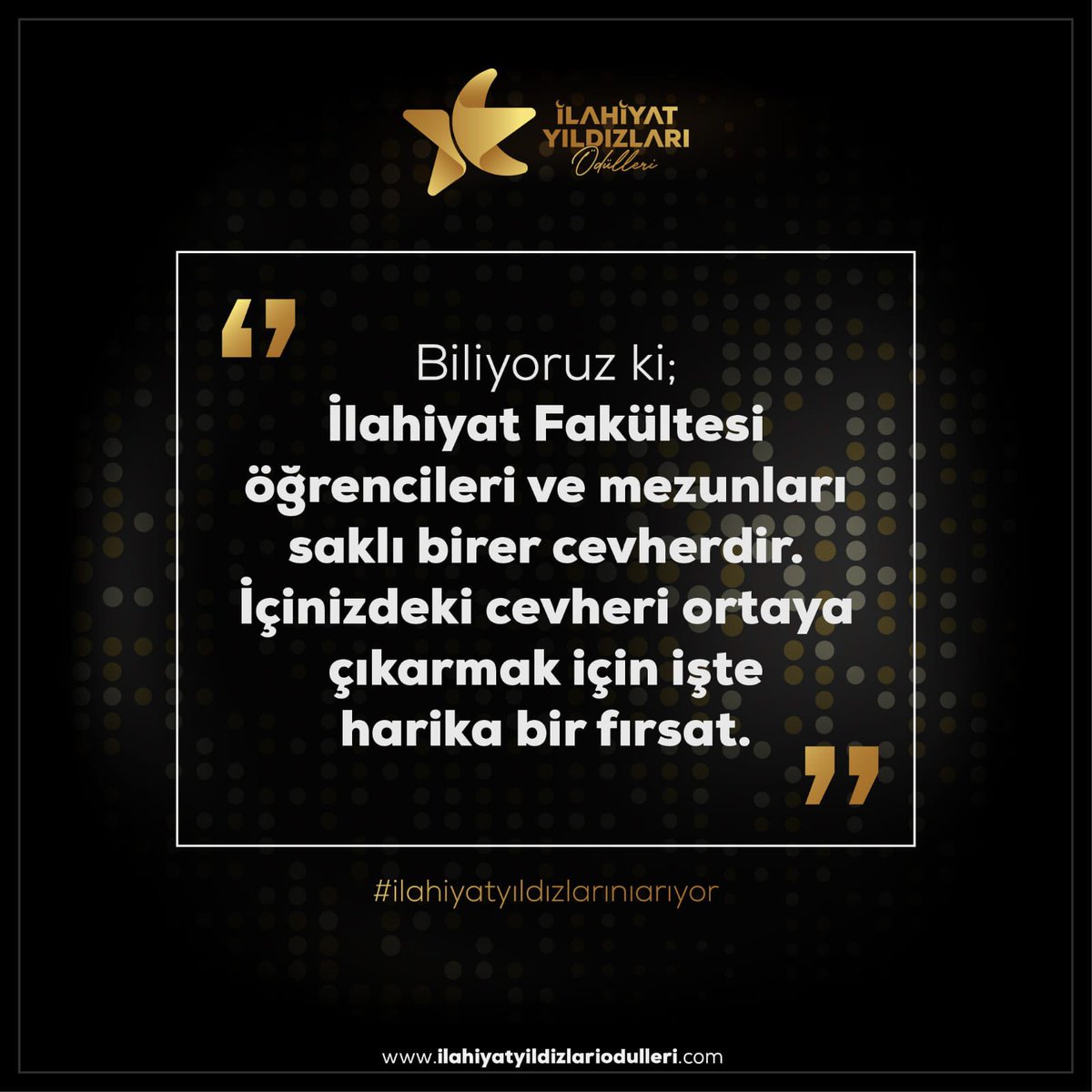 tuipmarmara's tweet photo. Türkiye'nin ilahiyat alanında ilk ödül programı✨ 

Haydi sende başvur, sende #ilahiyatınparlayanyıldızı ol 🤩 https://t.co/jNwYEOQJ4X