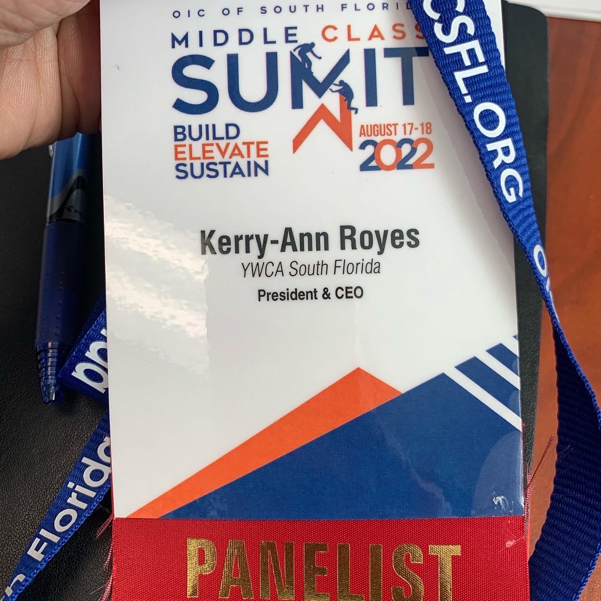 YWCAsouthfl's tweet photo. Such an honor for our president and CEO Kerry-Ann Royes to participate in the @OICSFL #MiddleClassSummit Kerry-Ann shared insights on how youth can create pathways to economic self-sufficiency. #workforcedevelopment #economicempowerment #miami @ycjackson https://t.co/Kz09eLPSZ8