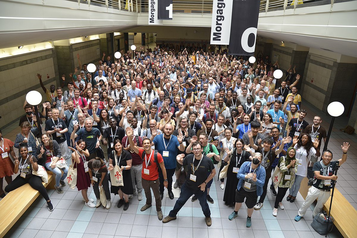 Group photo State of the Map 2022!! 💚
#SotM2022 #SotM22

Photo by Carlo Prevosti, Wikimedia Italia, CC BY-SA 4.0

commons.wikimedia.org/wiki/Category:…