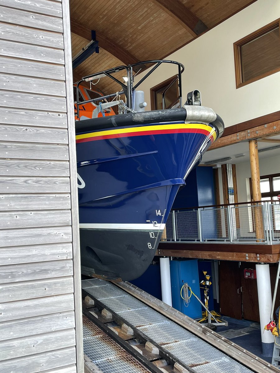lifeisgoodRuth's tweet photo. The old and the new at Mumbles Life Boat station. Appreciating all the @RNLI does #TheMumbles #thankyou #volunteers https://t.co/Wx8GPD5tuO