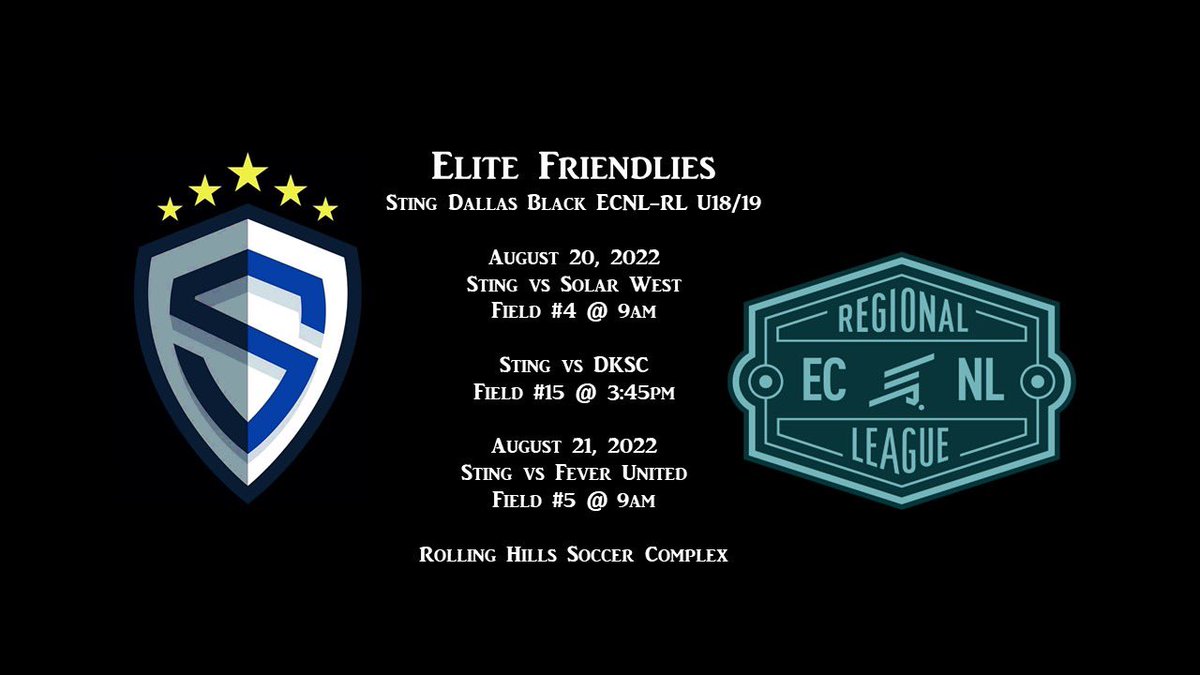 Excited for the opportunity this weekend at the Elite Girls Friendlies!