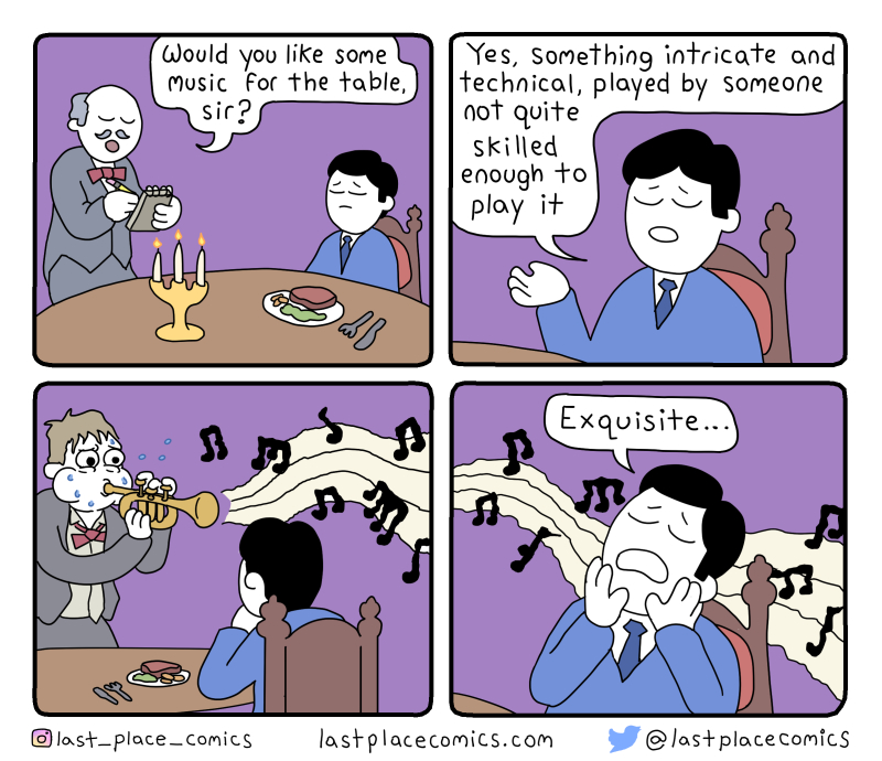🎺New comic: Music for the Table🎺 