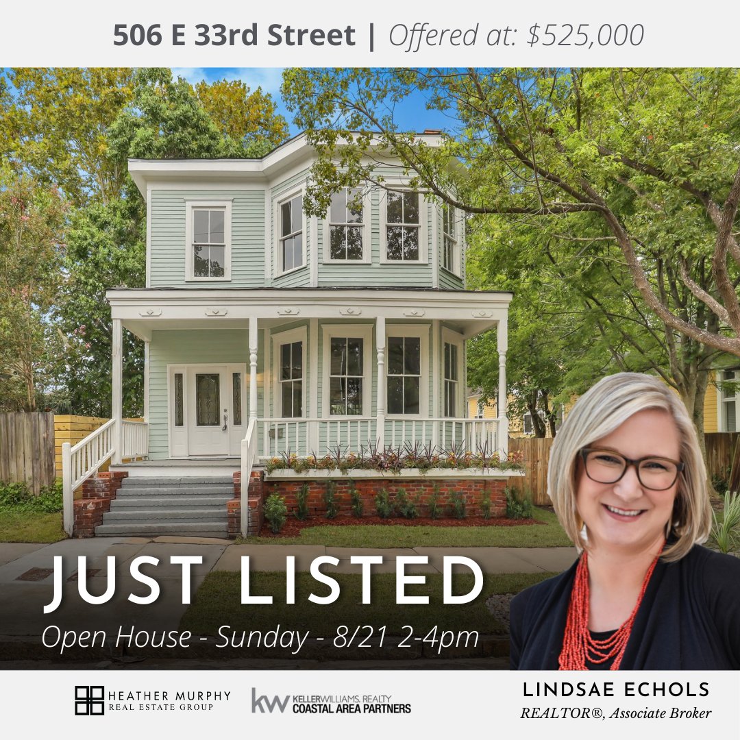 HeatherMurphyKW's tweet photo. New Listing and Open House! 

This completely renovated home is a seamless blend of traditional charm and modern luxury. 

➡️Join us for an open house will be Sunday, August 21 from 2-4pm

📲 912-335-3956
📧 Sales@HeatherMurphyGroup.com
🔗 https://t.co/kjYU7YMFQg https://t.co/LH21T5DWxM
