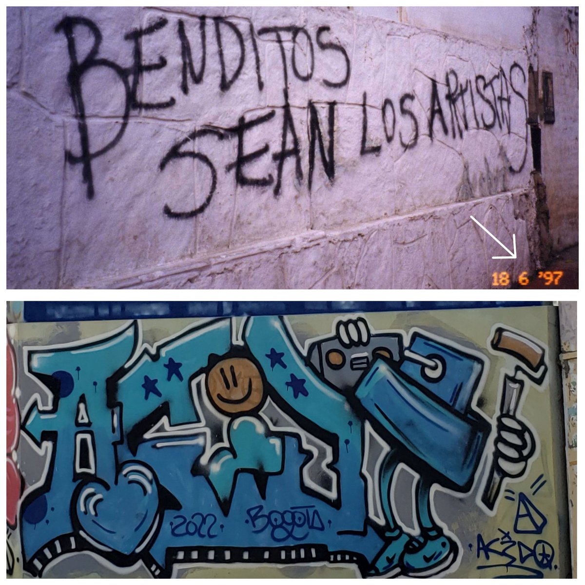 CiudadPintadaLP's tweet photo. - Que levanten la mano los que tengan un archivo de 25 años de fotos y más de 3 mil imágenes, sobre el arte callejero platense.

- ¡Nosotros! 🙋🙋‍♀️🙋‍♂️ https://t.co/DQDXZPOZRH