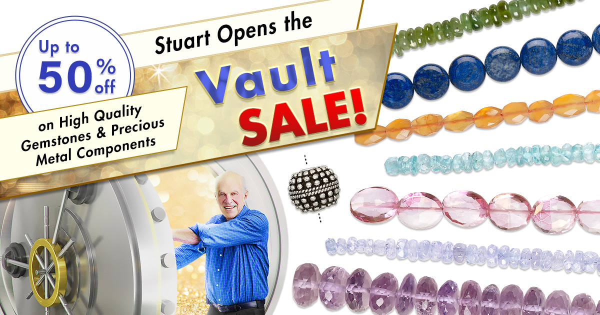 FireMtnGems's tweet photo. Why wait to shop our Vault Sale when you can save up to 50% on beads, findings and more. Hurry—the sale ends tomorrow night at 11:59 p.m. PT. https://t.co/OE4MFEBZPS
#DontWaitToCreate #Beads https://t.co/2s417cHXi2