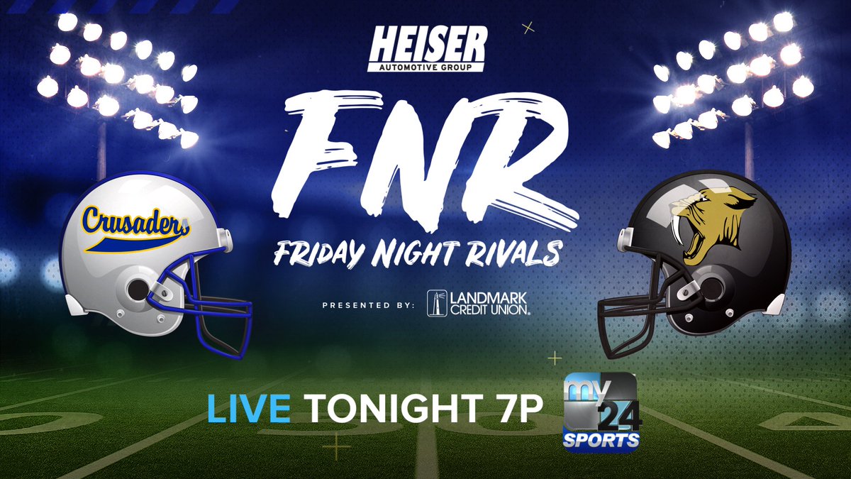 onmilwaukee's tweet photo. Heiser FRIDAY NIGHT RIVALS kicks-off a new football season with a State Champions Showdown. Don’t miss Catholic Memorial vs Franklin LIVE tonight at 7p on @My24Milwaukee ! #partnerpick #fridaynightrivals https://t.co/N4fhvP6HII