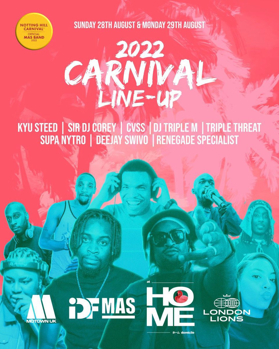 IDF_Mas's tweet photo. Last chance to join in on the movie that is about to take place. Just look at the Dj line up 😍😍🤪 https://t.co/Yk4fCwSm6D