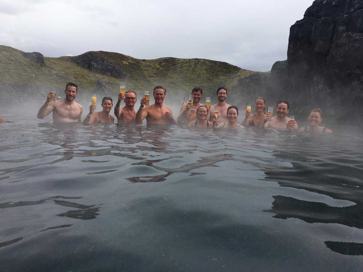 Thank you <a href="/BnmiNordic/">BNMI Nordic Microscopy</a> for organizing such an excellent evening programme after the #BNMI2022 conference in Reykjavik! Where else can you swim in a lagoon and hike a volcano on the same day?! :)