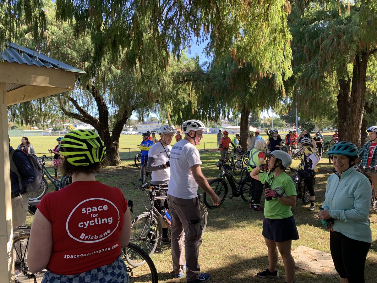 space4cyclingbn's tweet photo. Good crowd at Windsor Park and great weather for the All The Way to EJ ride. #Buildthe NBB https://t.co/E6DwDhM6Vz