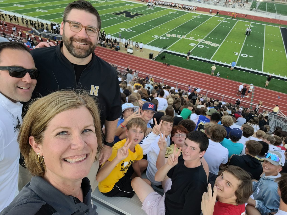A great night for the inaugural NHS football game at Beaver Stadium. <a href="/NobSchools/">Noblesville Schools</a> <a href="/NobWestMS/">Noblesville West MS</a> <a href="/jake_stafford76/">Jake Stafford</a> @MrKiteNWMS