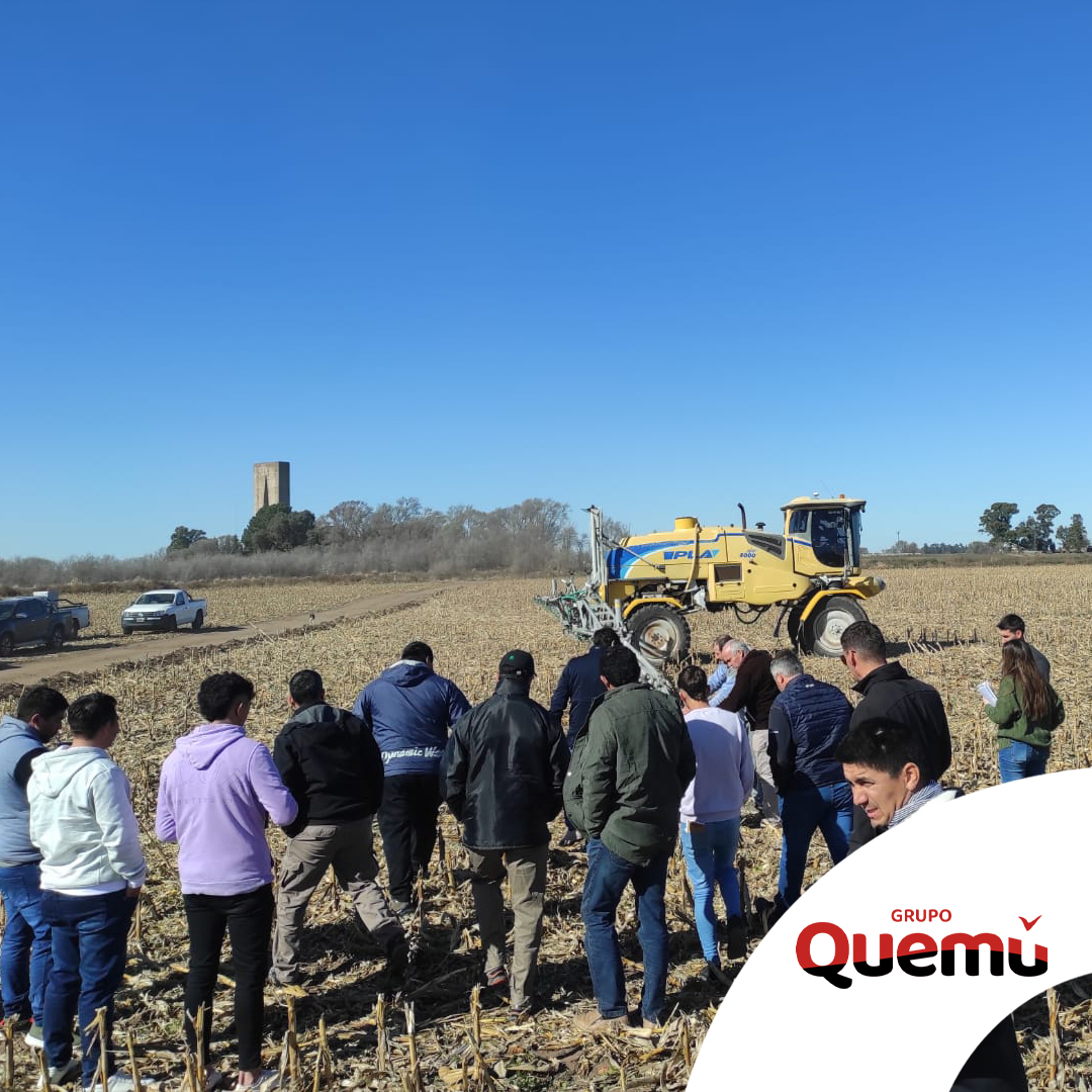 grupoquemu's tweet photo. Hoy desarrollamos la capacitación para aplicadores del Grupo Quemú en el campo “La Loma”, Quemú Quemú.
#CapacitacionParaAplicadores #Aplicadores #QuemuQuemu #GrupoQuemu https://t.co/SJ2qa1jeTf