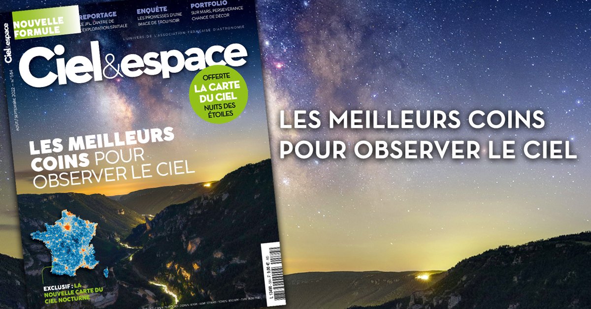La chaîne est partenaire avec <a href="/cieletespace/">Ciel & Espace</a> et l'<a href="/afastronomie/">Association française d'astronomie</a> !

Avec les codes suivants, vous soutenez la rédac', l'asso et la chaîne :

KAERU20 : -20% sur l'abo Premium

KAERU40 : -40% sur l'abo Numérique

cieletespace.fr/abonnement

Envoyez-leur de l'amour !

#AstronomesAnonymes