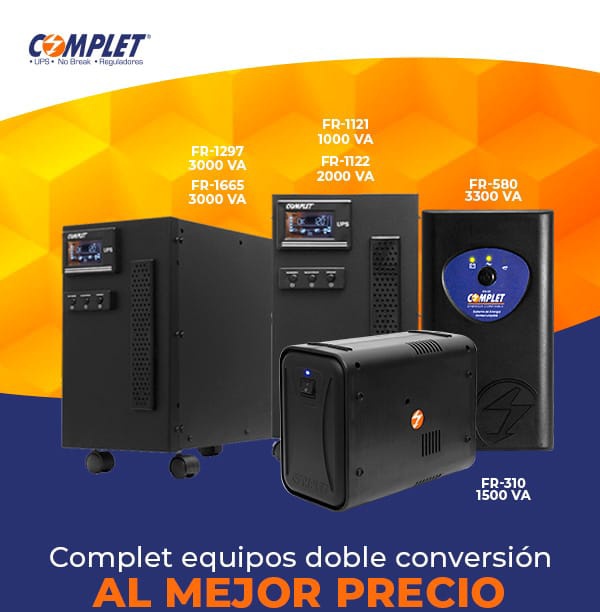 Complet_Mexico's tweet photo. ⚡️Encuentra los mejores UPS Online Doble Conversión, No Break y Reguladores solo en @Complet_Mexico ⚡️
#TeamComplet #PRECIO #energia #nobreak #ups
@HoracioAguirre https://t.co/14KygUQucn
