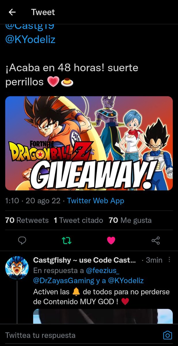 ShadowProGamer's tweet photo. @feezius_ @DrZayasGaming @Castg19 @KYodeliz Y el RT ♻️ https://t.co/zQu8RXH76y