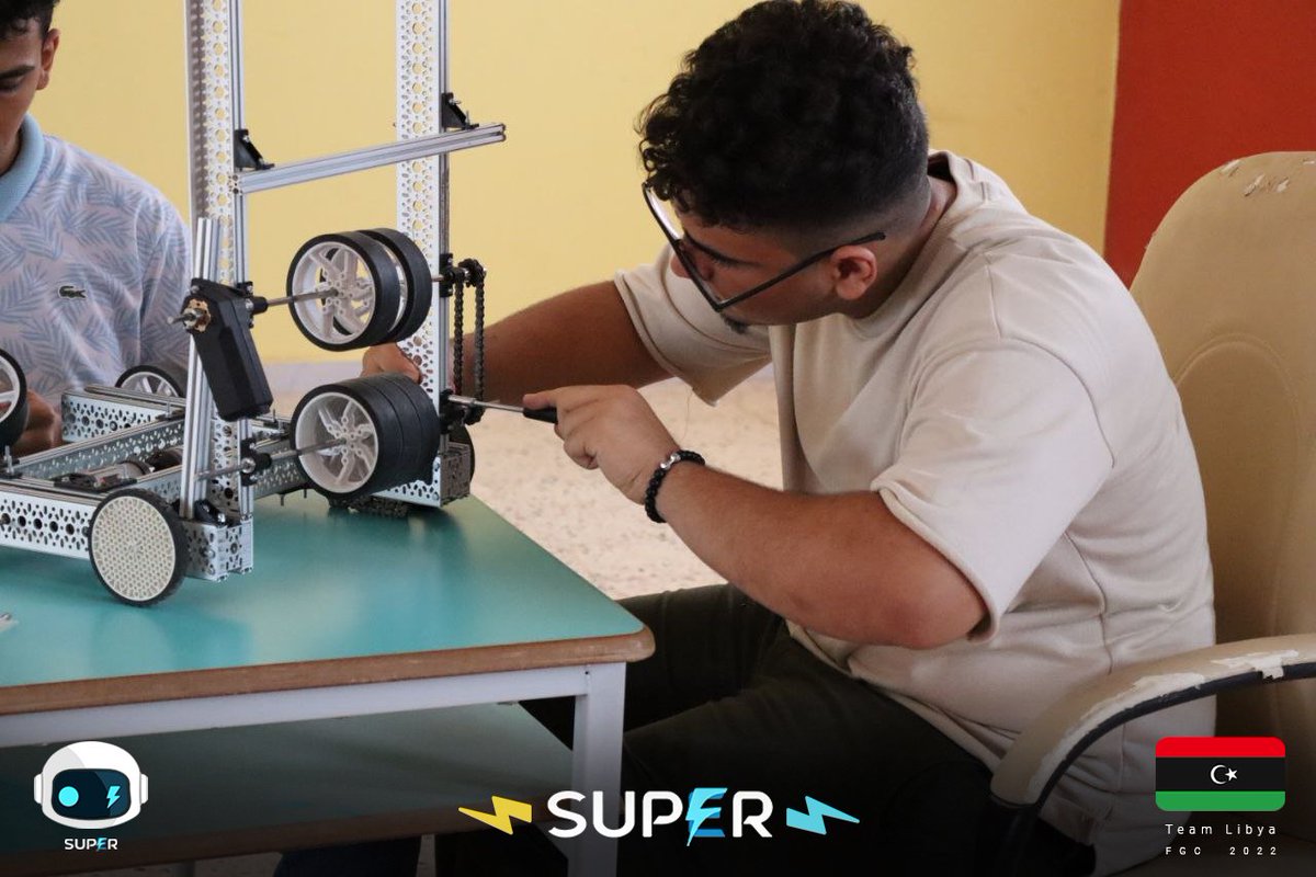 LyboticsSuper's tweet photo. بدأ السوبر في رحلة بناء روبوت ال FGC💙⚡
 والذي سنشارك به في سويسرا_جنيف مع روبوتات من جميع دول العالم،
يسعى المنتخب لتطبيق الأفكار المبدئية وتطويرها لنتحصل في لنهاية على روبوت ذو كفاءة وجودة عالية. 
انتظرونا وكونوا معنا خطوة بخطوة في رحلة الFGC💙🇱🇾
@F1RSTglobal
#FGC2022Geneva https://t.co/dj9cLdQvj7