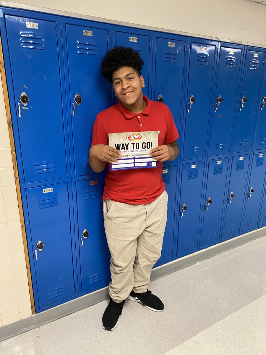 Mills16Ralph's tweet photo. Here are a few of our Bison Buck winners for this week thank you @raising_canes @JenGarciaOMS @PeralesIda https://t.co/2WHzK36SSR
