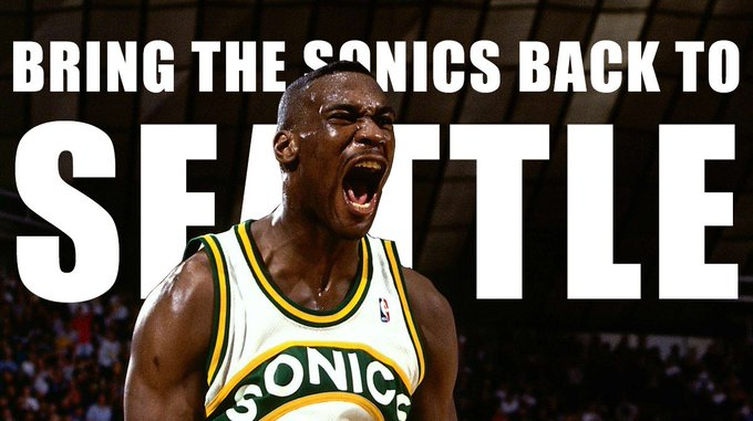 THE BASKETBALL WORLD IS AGAIN FOCUSED ON SEATTLE 

It's time to #BringBackOurSonics