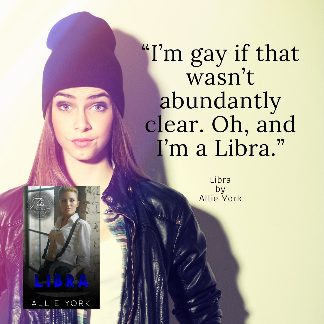 Writing this book was so much fun, and so liberating for me! I can't wait for everyone to meet Janet and Rowen!!! 
♎ Libra (Sapphic, small town, nerdy) by Allie York → amzn.to/3QqCYke