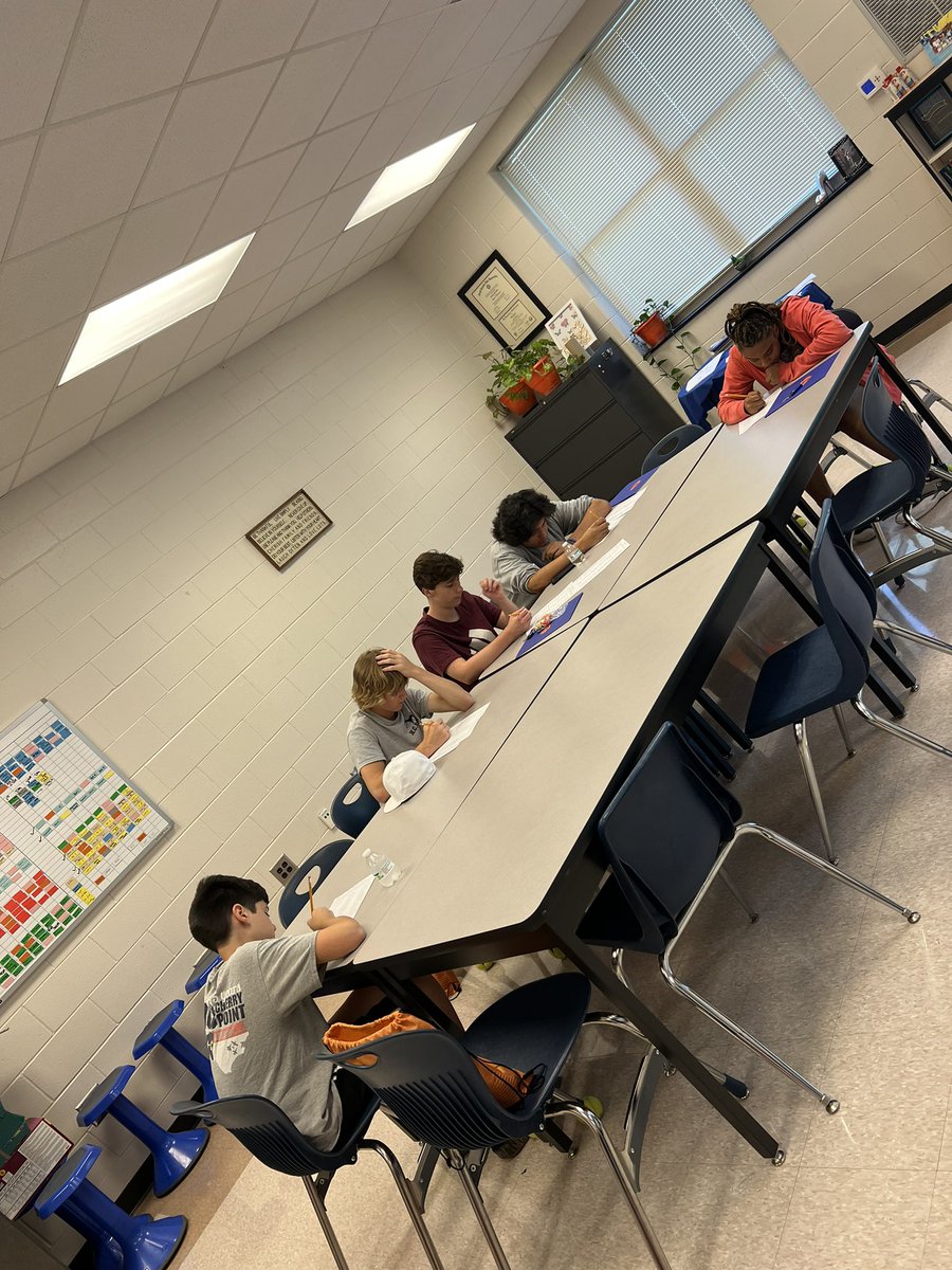 LHSSTEM5's tweet photo. Congratulations to students of the class of 2026 who attended the LHS Freshman Bootcamp and successfully completed their first Design Challenges as official high school students! @LouisburgHSFCS @FCSchoolsNC https://t.co/qQIHNvJrst