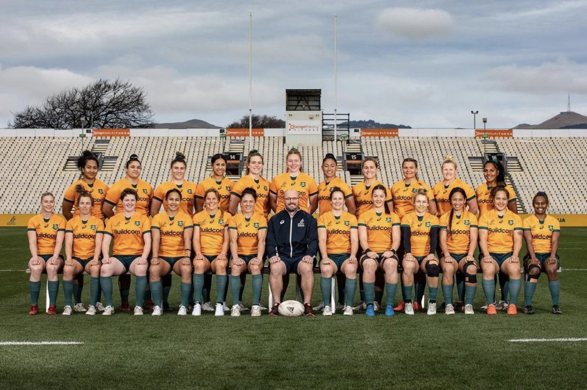 WallaroosRugby's tweet photo. 😤 GAMEDAY

🆚 #NZLvAUS
⏰ Sat 20 August 5:05pm AEST
🏟 Orangetheory Stadium, Christchurch
📺 @StanSportAU  

#Wallaroos https://t.co/OtyahueOyo