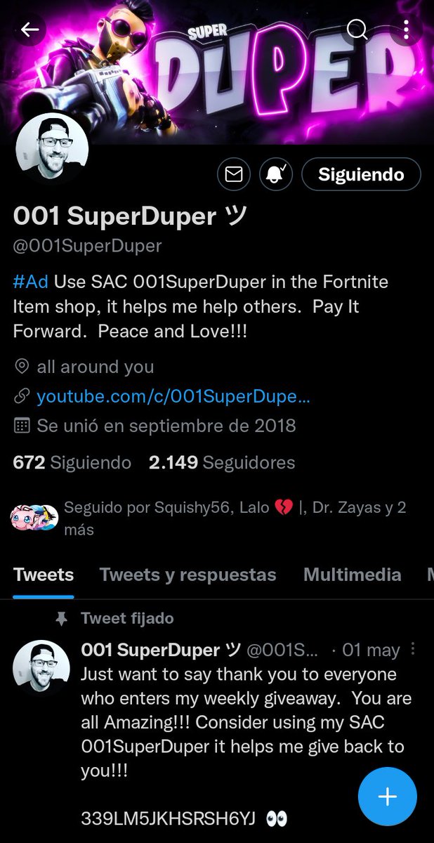 ShadowProGamer's tweet photo. @001SuperDuper @gh0stOnlyfans Follow + RT https://t.co/tGUWLaUG33