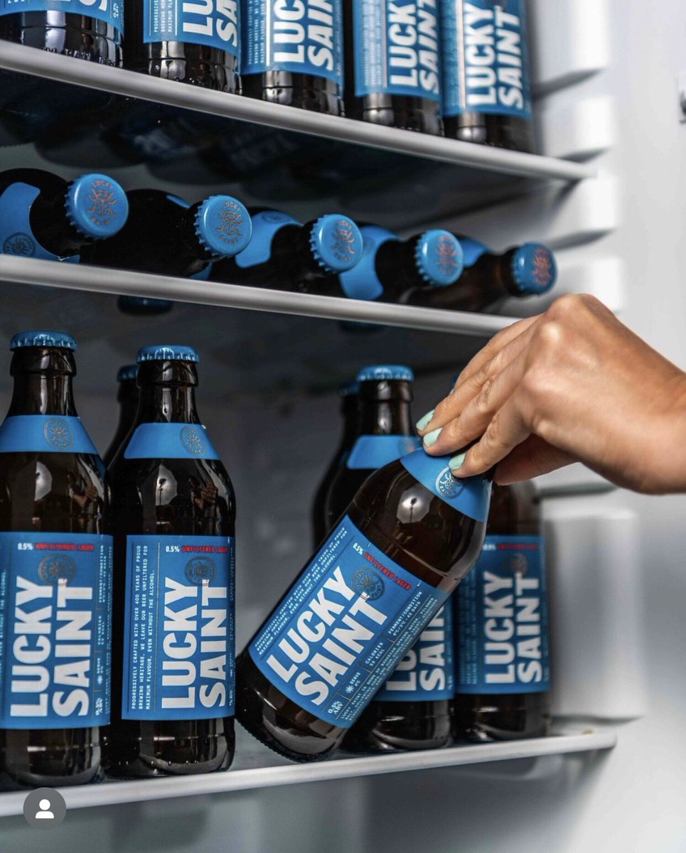 We all know: alcohol is great. But it’s good to have a 0% alternative to drink once in a while. For us it’s Lucky Saint - fuller flavour, an unfiltered lager, the real thinking man’s 0% beer. And…it’s only 53 calories so you don’t even have to wait ‘til cheat day!
