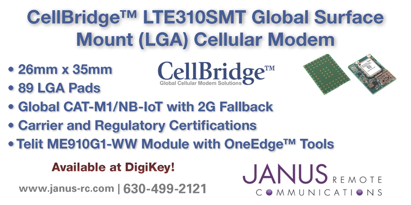 JanusRC's tweet photo. Add #IoT #m2m #connectivity to your #products and #applications quickly and easily with @janus
 #CellBridge #Global #cellular #modems and other #4G #LTE #embedded #devices and #wireless #solutions.  Perfect for new #PCB #telecom #router #projects.

https://t.co/JWXvLfW73s https://t.co/Jzg24HHrNh