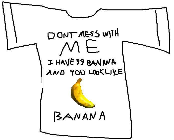 a gamer shirt materialized in my head