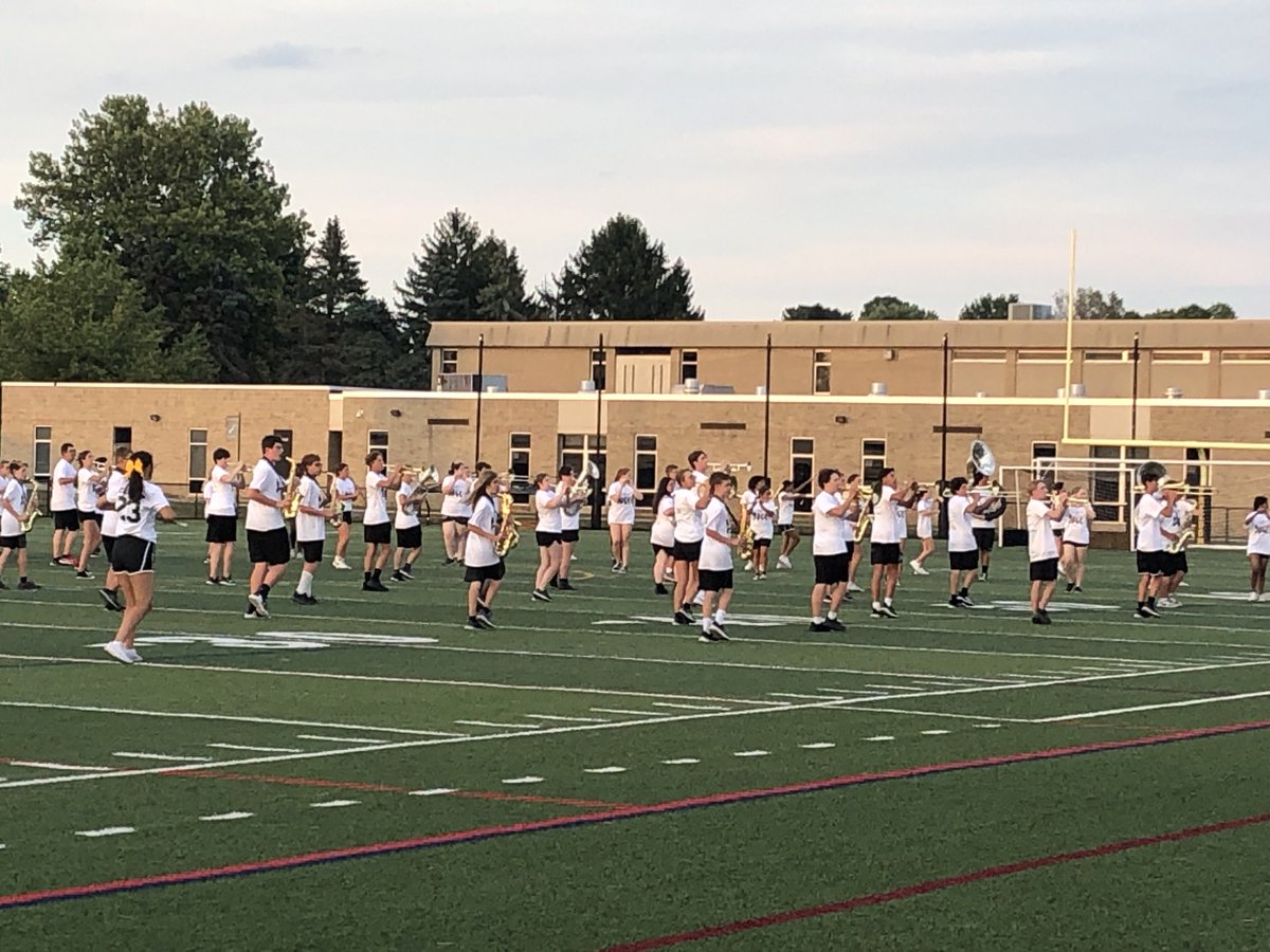 RoederJason's tweet photo. ⁦Always impressed with the hard work put in by our ⁦@PateBand⁩ during their camp. Another great preview night ..They are ready to go ! https://t.co/8QMTCFMWH3