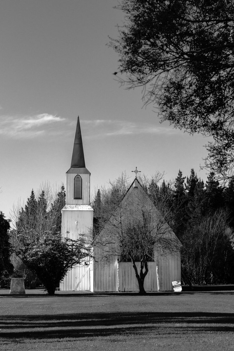 Various churches in the middle of nowhere. An ongoing B/W series.