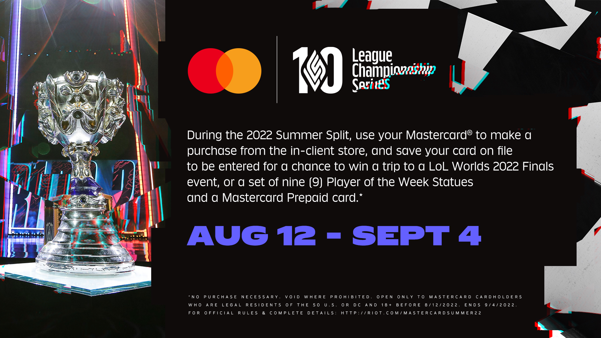 Mastercard on X: It's game time, League of Legends fans. You