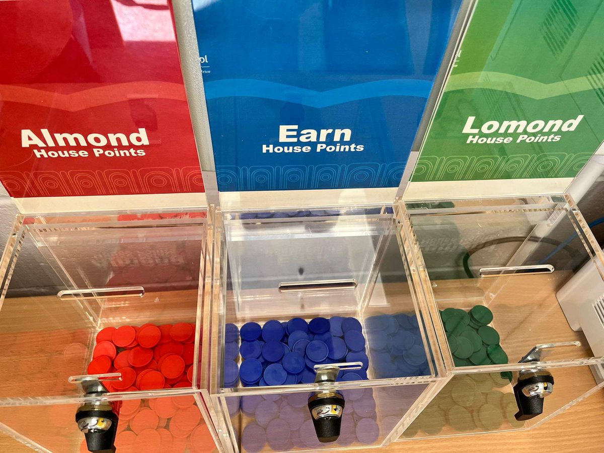 PerthGrammar's tweet photo. Great to see everyone back at school this week looking smart. We kick-started our house competition today by awarding points to everyone in uniform. Thanks to Parent Council for purchasing our new house point display and tokens. #parentengagement #Pride #Respect #Ambition https://t.co/wWzNnUY5Wp