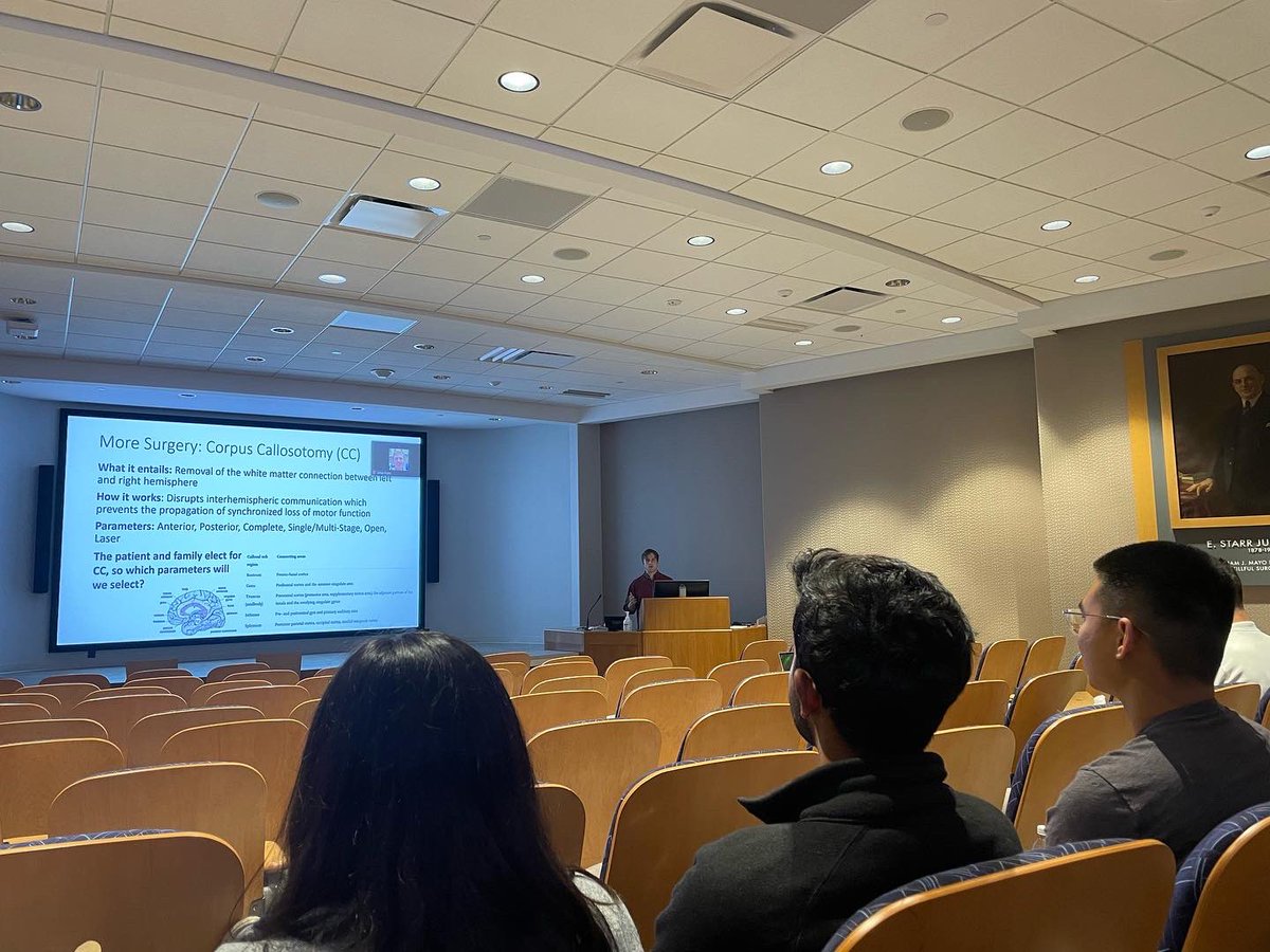 In today’s Clinical Pathological Correlations, Michael and Taylor gave excellent presentations on cases they encountered in clinic. Michael discussed corpus callosotomy, and Taylor discussed shortcomings in management of schizophrenia #neuro #psych #journalclub #doubledocs