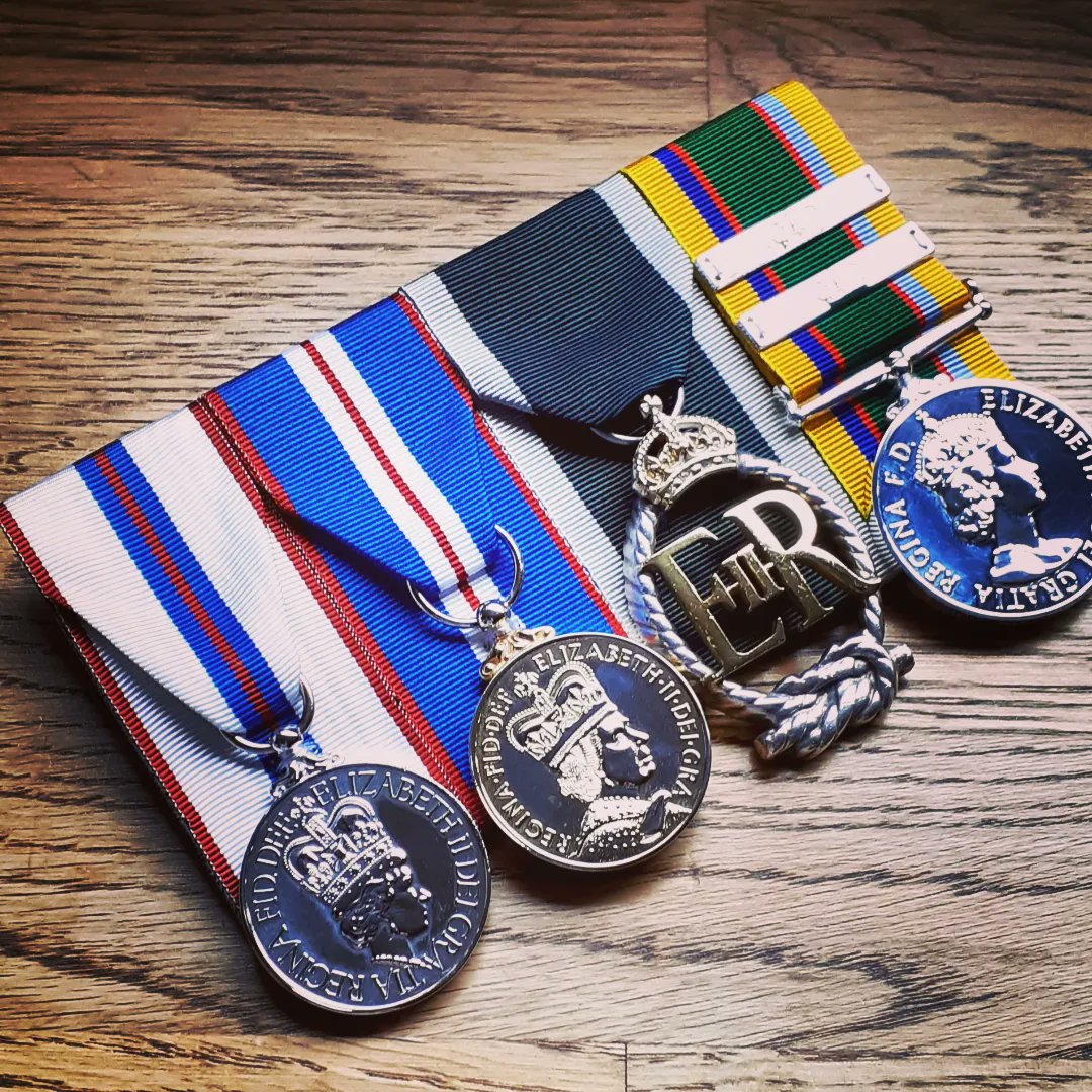 Ubiquemm's tweet photo. An intriguing group mounted for family
QSJM1977 QGJM2002 Navy Officers Reserve Decoration for long service, the Cadet Forces medal and 2 bars #ubique_medal_mounting #courtmounted #courtmountedmedals #britishforces #britishmedals #reserveforces #cadetforcesmedal #createdwithcare https://t.co/1PpRr2ZLrd