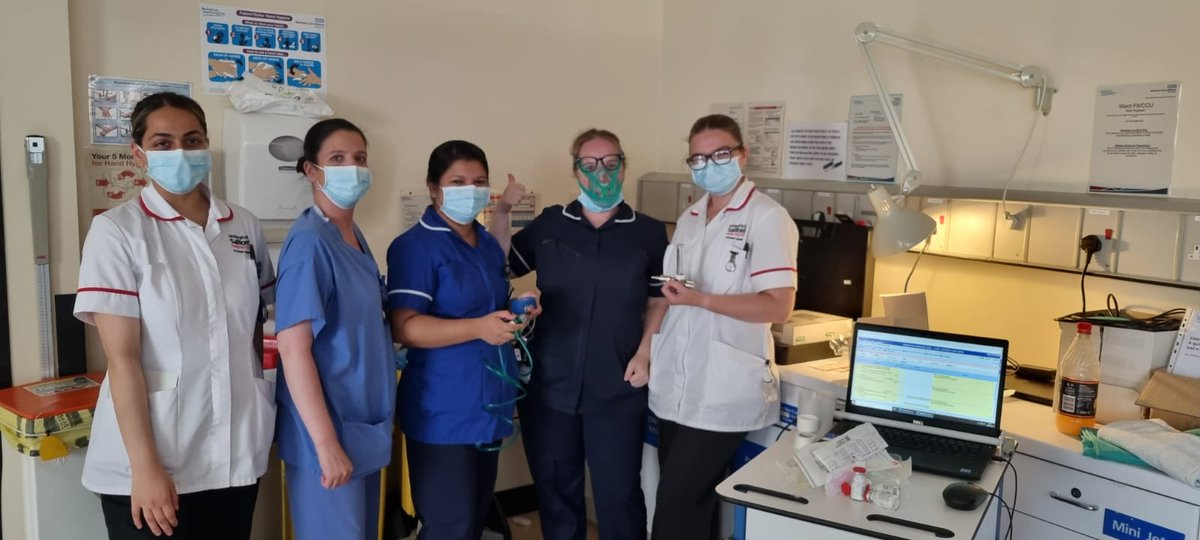 <a href="/WardF8CCU/">Ward F8/CCU NCA-TROH 🫀</a> doing some teaching with the staff and student nurses in CCU today, on how to use CPAP in patients with pulmonary oedema #teaching #salfordnursing #student #clinicalskills #alwayslearning #northerncarealliance