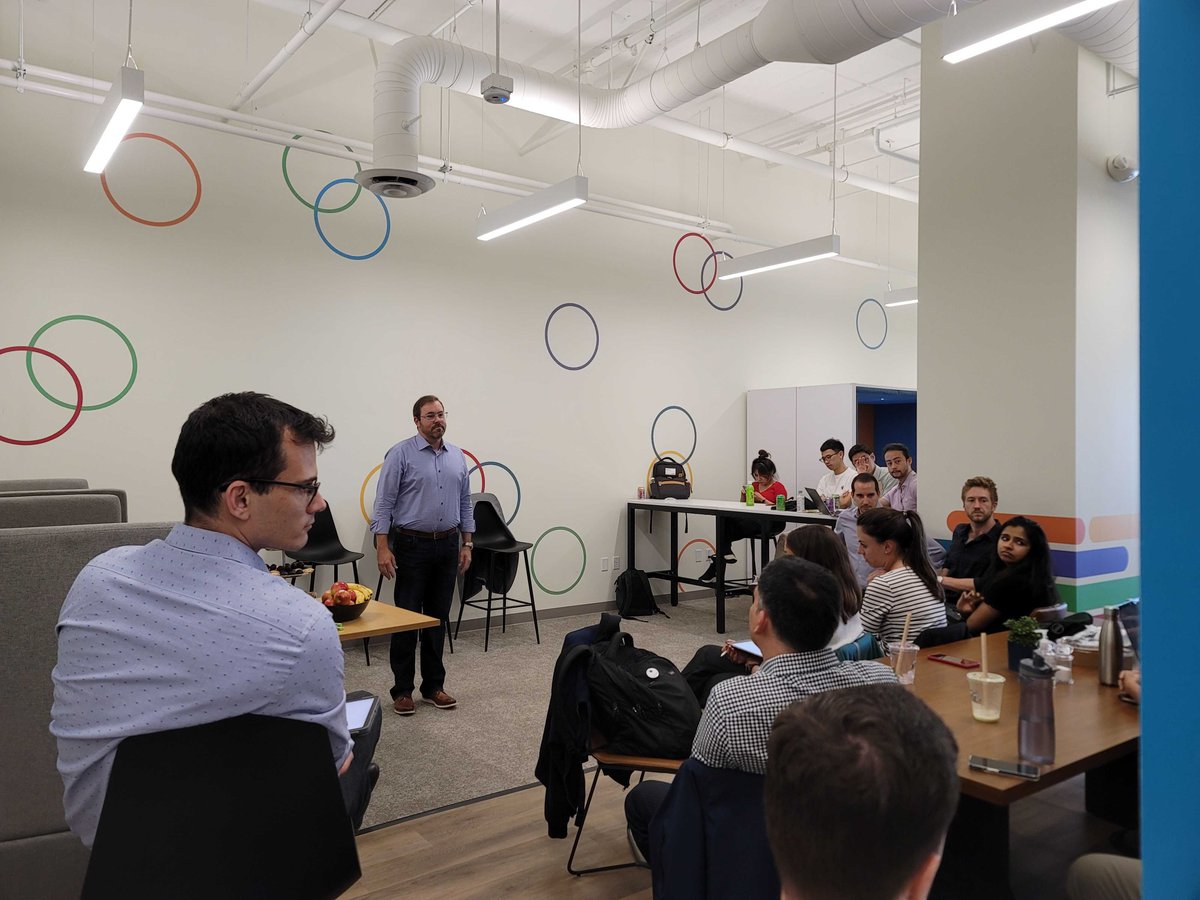 We had an awesome time hosting this group of MBA students from <a href="/INSEAD/">INSEAD</a> earlier this week! The students got to meet with our Founder and CEO @krrlogic, and our Chief Marketing Officer <a href="/andrewsjoe/">Joe Andrews</a> - it was great to have this group at our office!