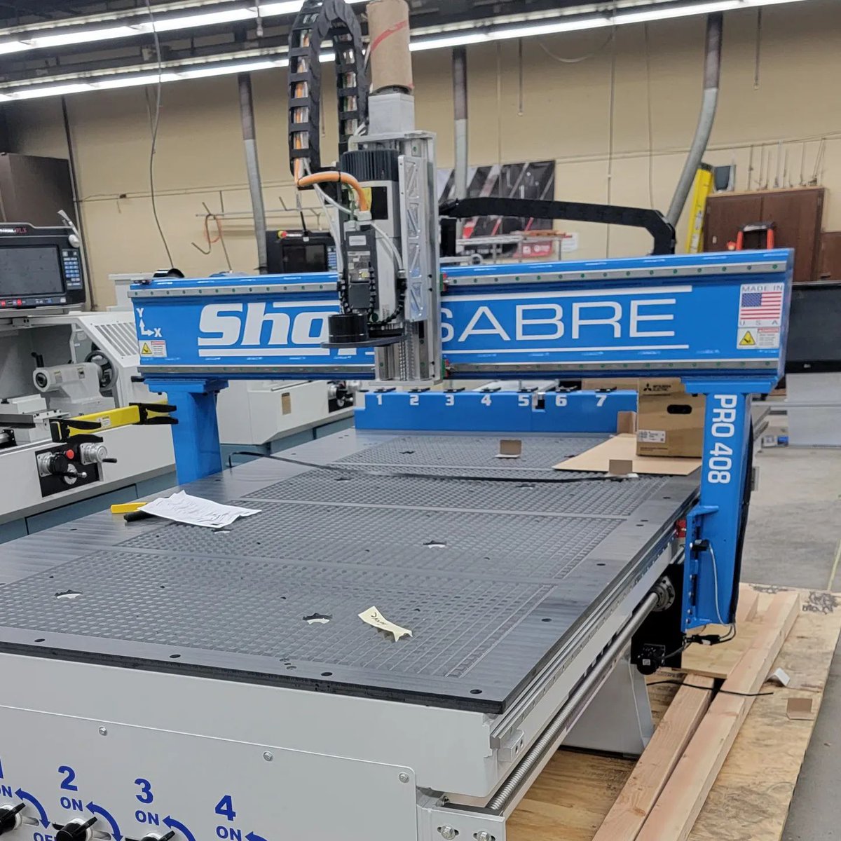 New toy in the <a href="/WCC_Warren/">Walker Career Center</a> machine shop!