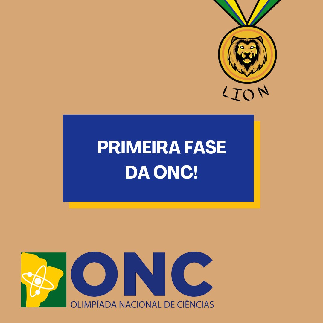 LionOlimpiadas's tweet photo. Olá galera!

Passando para relembrar que ainda dá tempo de fazer a primeira fase da ONC! O prazo é até amanhã!

Mais informações no site abaixo:

https://t.co/EEuN7ZJ9cI https://t.co/17PguZGp7Z