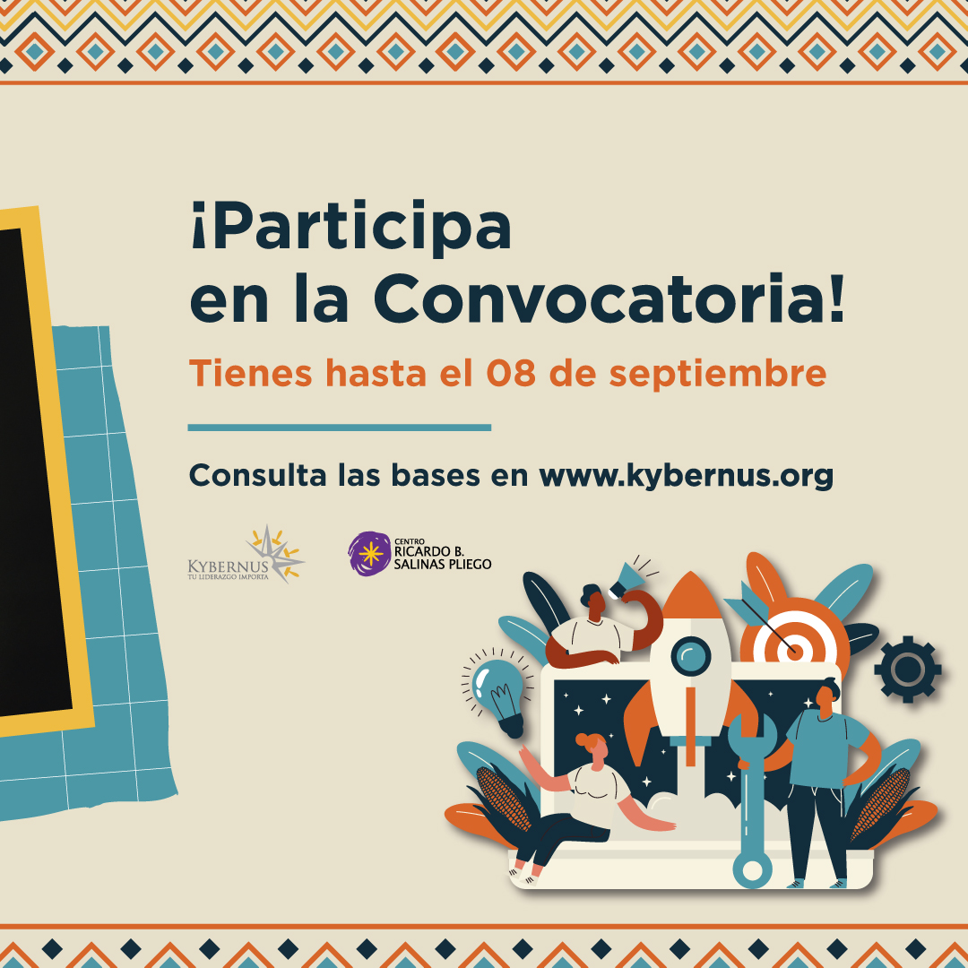 Kybernus's tweet photo. El Premio Kybernus al Liderazgo Social reconoce a las y los buenos liderazgos sociales que impactan positivamente en sus comunidades  ✨

¡Postúlate o postula a un gran liderazgo social! 

🔗https://t.co/eS4hqTAuxt

#TuLiderazgoImporta #PremioKybernus2022 https://t.co/s3mdwwt1hH