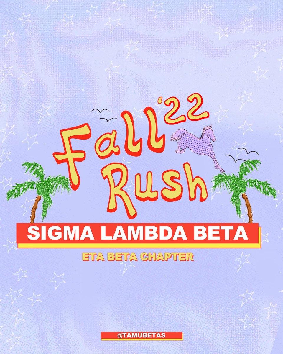 tamubetas's tweet photo. Join Texas A&amp;M’s Hottest Rush! The Brothers of Sigma Lambda Beta International Fraternity, Inc. invite you to attend our Fall ‘22 Rush!

Want to know more about our brotherhood? Fill out our interest form: 

https://t.co/TO9YusisZg

Designs by: @mohabkhor

#slb #tamu https://t.co/jOVlYuR8Ju