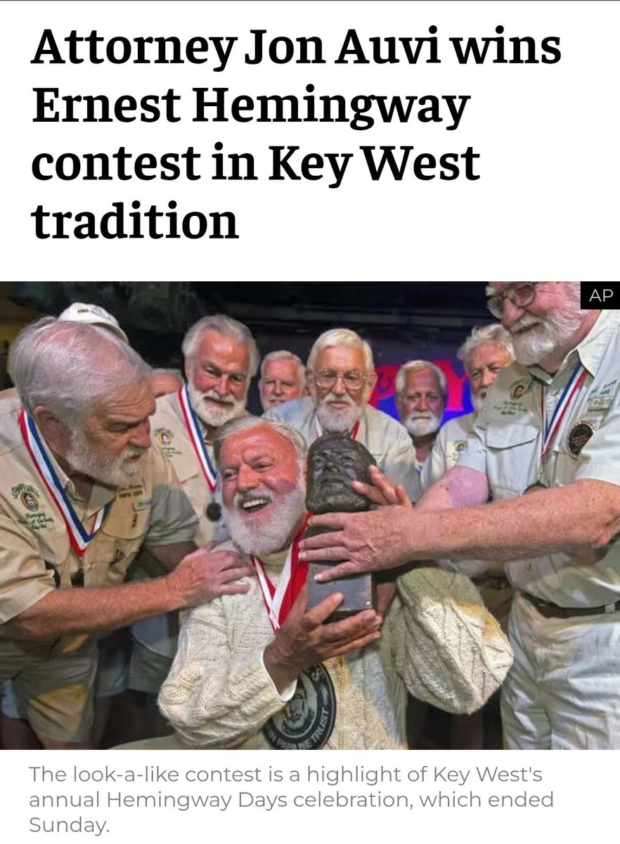 chsrdn's tweet photo. Congratulations, you are like Papa https://t.co/C3a36cDX3p
