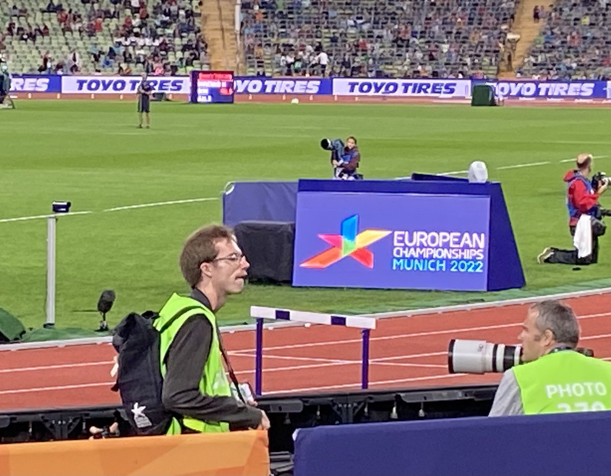 Spotted <a href="/James_Athletics/">James Rhodes</a> #Munich2022