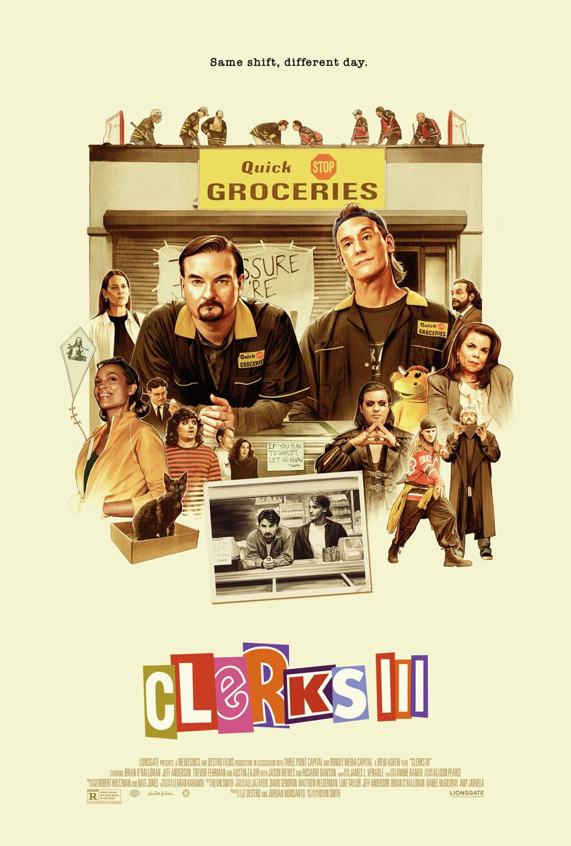 THE CONVENIENCE TOUR starts 9/4!
New dates added today in
TORONTO!
MONTREAL!
NASHVILLE! 
ST LOUIS! 
ST PAUL! 
MILWAUKEE!
CHICAGO!
KANSAS CITY!
AUSTIN!
Come see Clerks III *with* me and demand answers at the Q&amp;A after! Tickets at Clerks3.movie!