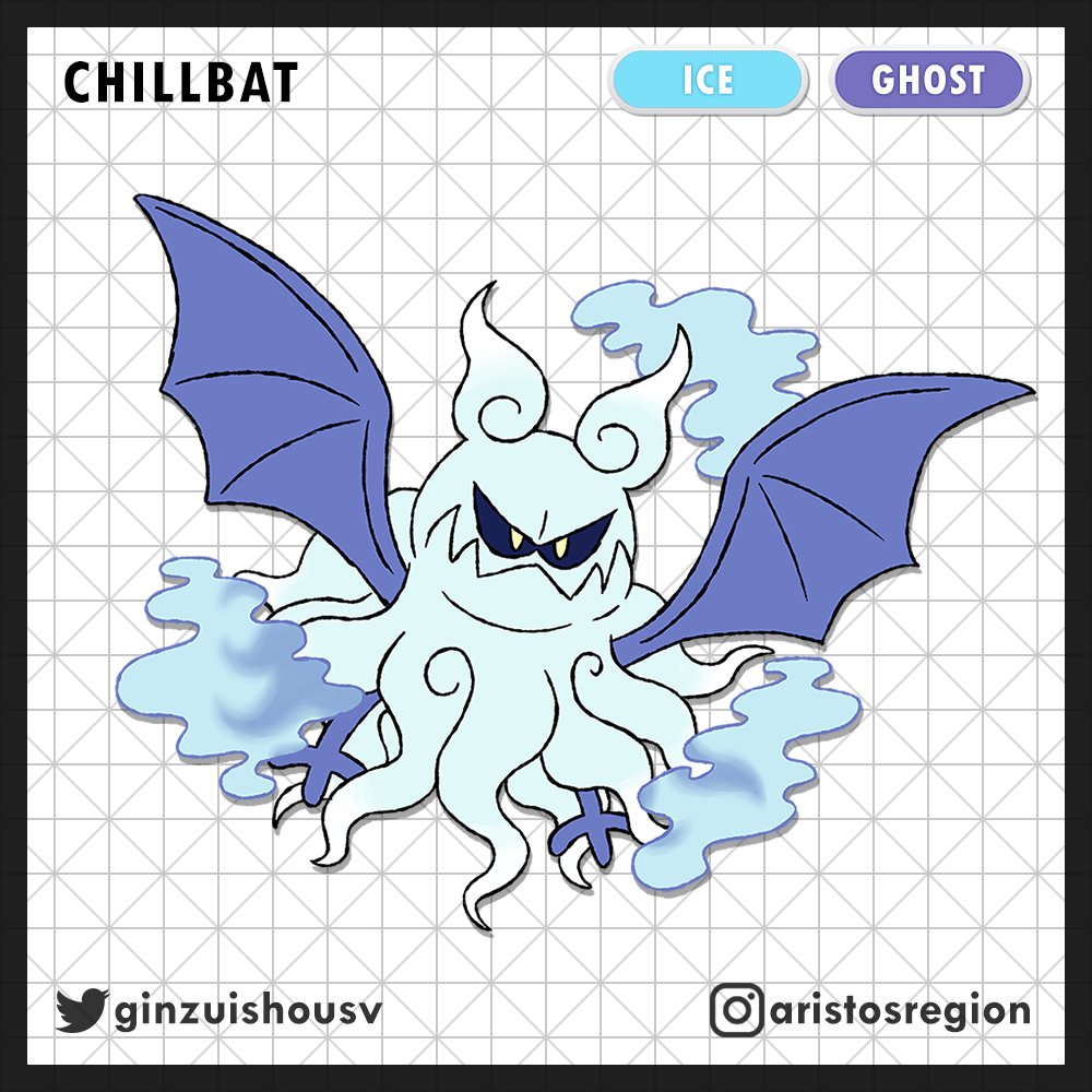 ginzuishousv's tweet photo. The summer is hectic, let's chill a bit! #aristosregion
Concept & Design: @MrDjWalnut / Artwork: @tangocoyo
#pokemon #fanregion #fangame #zubat #golbat #chillbat #regionalevolution #pokengine #オリポケ #gamedev https://t.co/0TuZAS8SRD