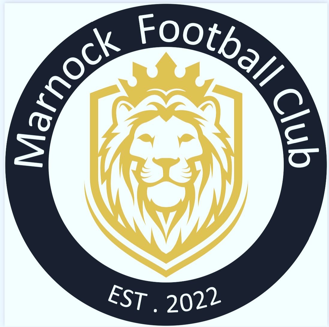 MarnockFC's tweet photo. Tomorrow marks not only the first game of our season but the first game in the history our club, everyone within the club can’t wait and it’s sure to be a cracker!
A HUGE Thank You to K9 Revolution Dog Training for sponsoring this amazing group of young men
1, 2, 3…. Marnock⚽️🦁 https://t.co/Tm4HTYCjXJ