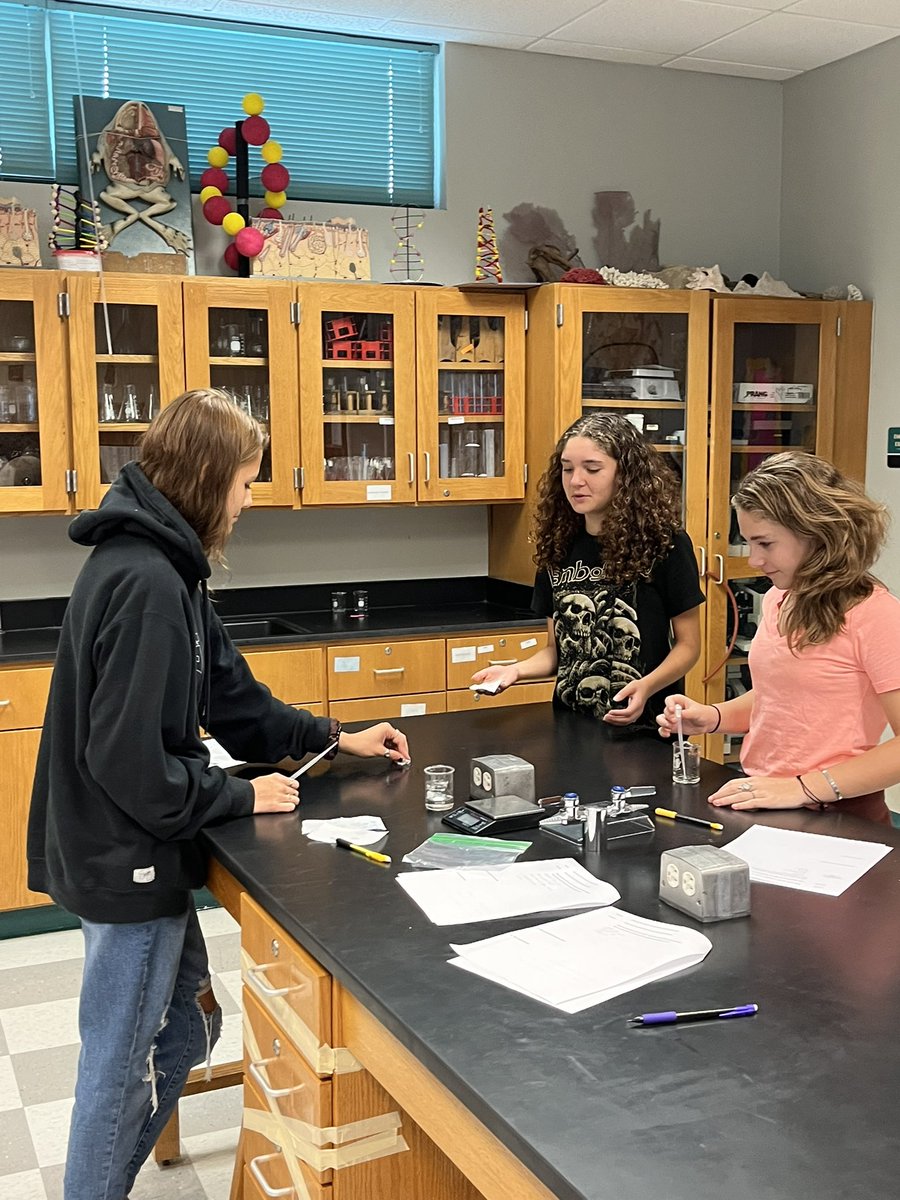 Mrs. Rheinberger’s Bio students creating their own experiments🥼🔬🧪