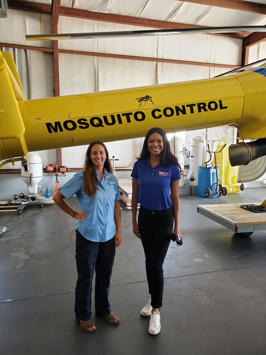 VCMosquito's tweet photo. Catch us tonight on FOX 35 news discussing how we #FightTheBite at Volusia County Mosquito Control!
#TipnToss #DrainandCover #MosquitoEducation https://t.co/lUuUClTKtJ