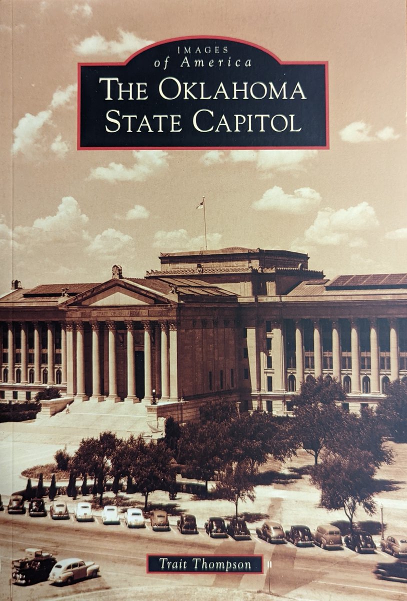 You can now purchase my new book on the Oklahoma State Capitol at the Oklahoma History Center gift shop or in our online store. All author royalties from book sales benefit the History Center. store.okhistory.org