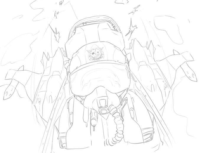 60年前 . SV-51 . フレア
#マクロスΔ 
#OC 