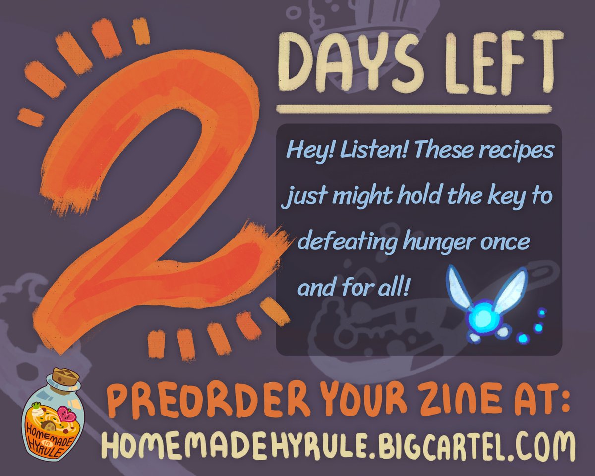 homemadehyrule's tweet photo. Just two days left! Order your copy today! You'll be eating like a Champion! https://t.co/82DxSCDcUe